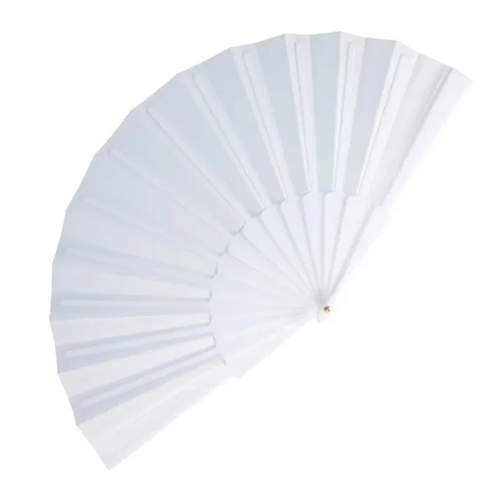 Hand fan plastic  polyester - LT90522 (N0001)